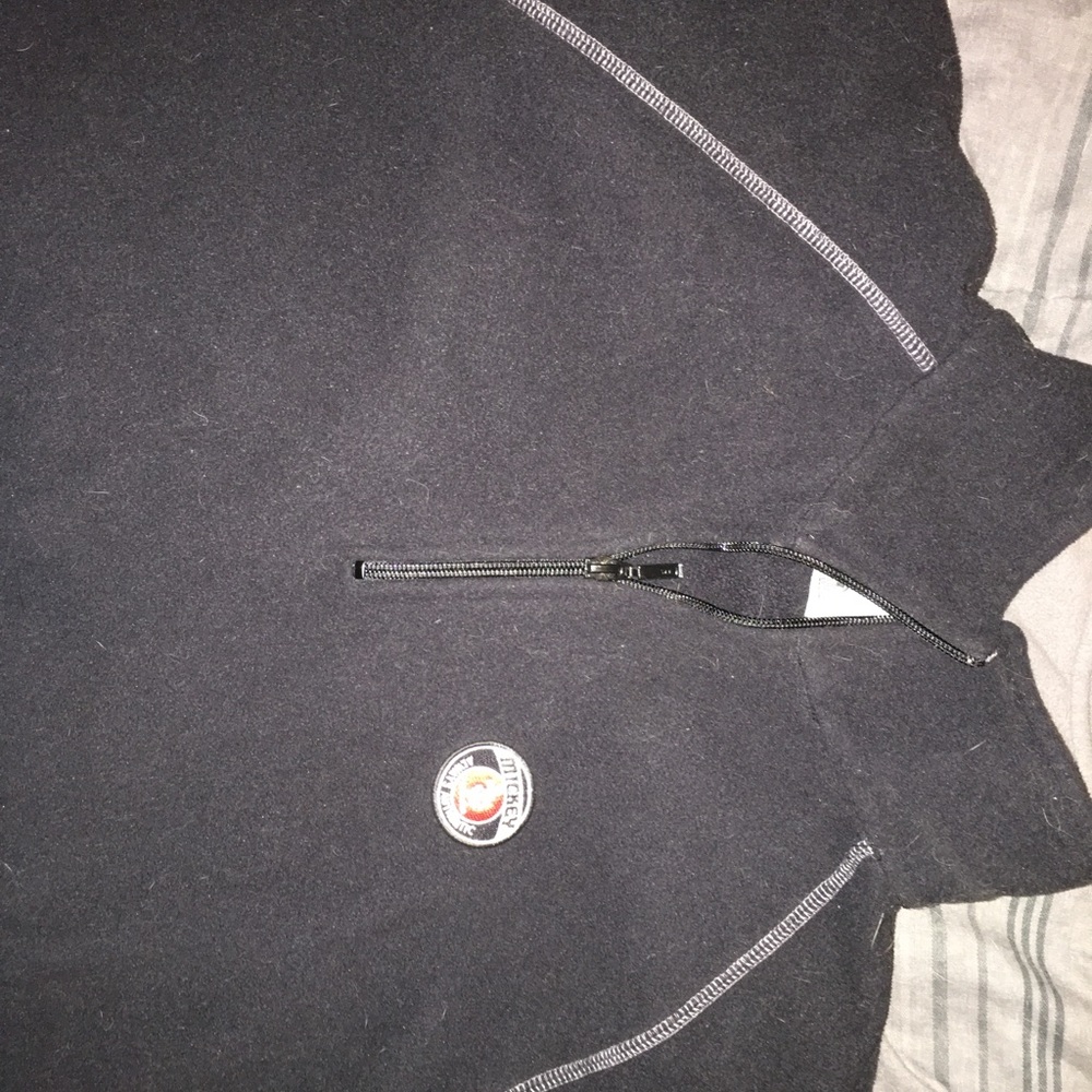 Mickey Mouse high collar fleece pull over